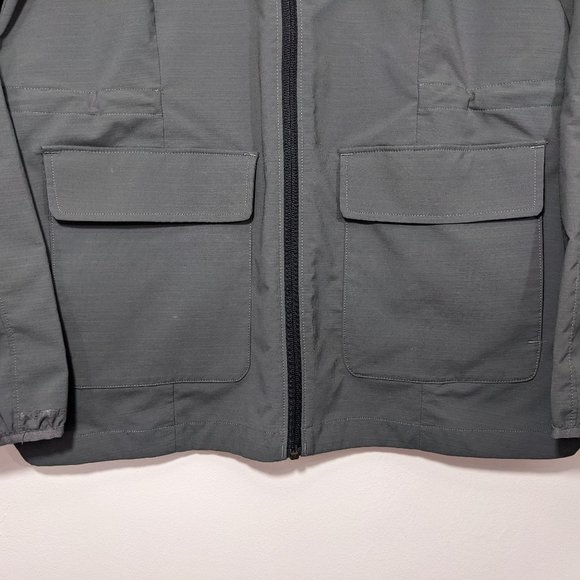 Under Armour Jacket Womens Gray Athletic Windbreaker Mock Neck sz Small - Picture 7 of 14